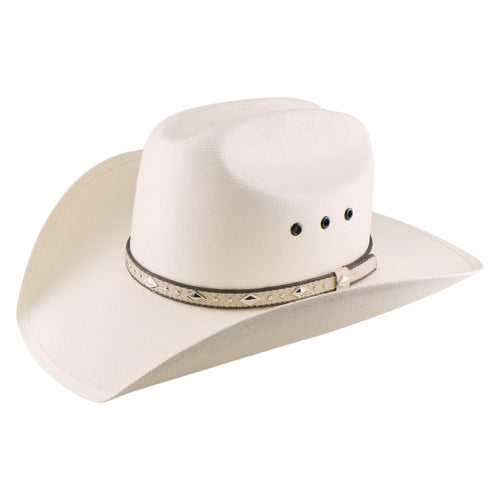 Handwoven Adjustable Straw Cowboy Hat – Wide Brim Sun Hat