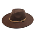 Vintage Ethnic Cowboy Hat – Wide Brim Western Sun Hat