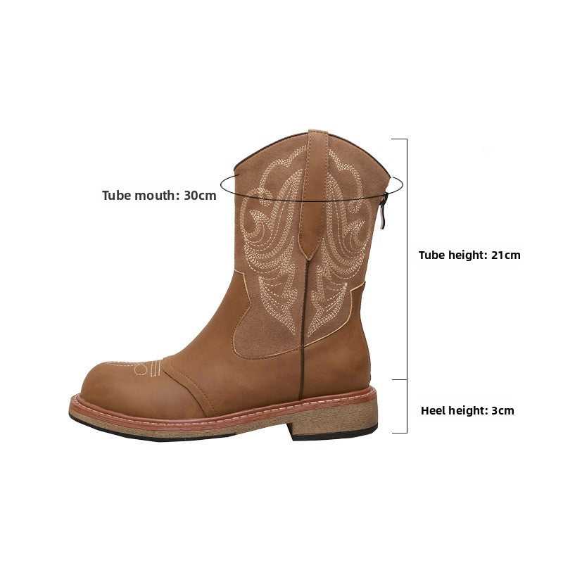 Women's Retro Western Boots – Vintage Cowboy Boots