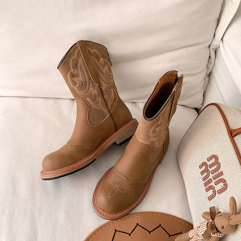 Women's Retro Western Boots – Vintage Cowboy Boots