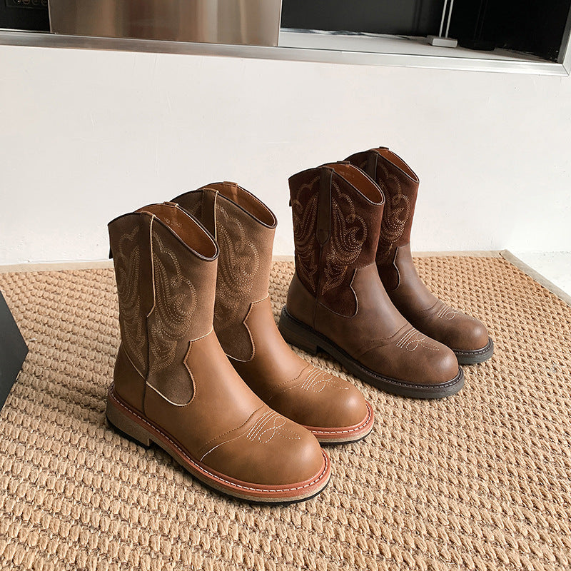 Women's Retro Western Boots – Vintage Cowboy Boots